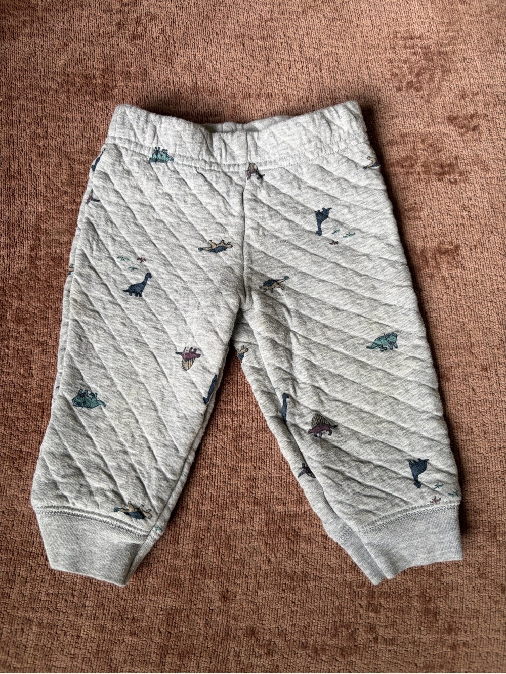Carters Quilted Dino Print Pants